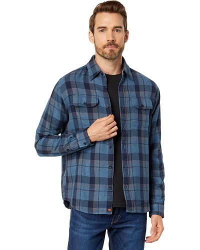 The Normal Brand Mountain Overshirt - Blue