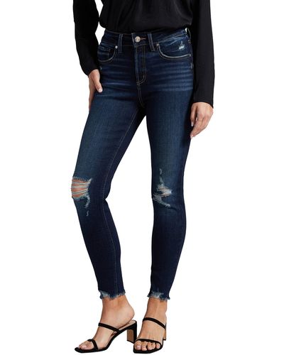 Silver Jeans Co. Avery High-rise Skinny Jeans L94116eae439 - Blue
