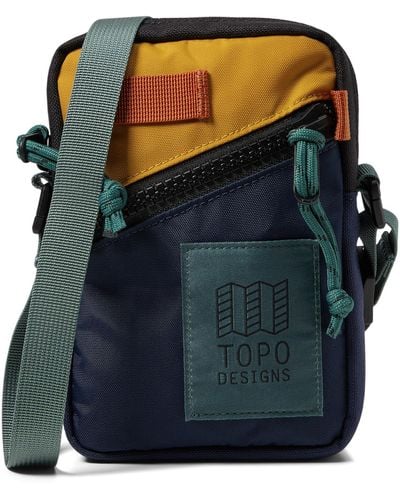 Topo Mini Shoulder Bag - Blue