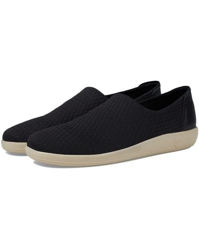 Ecco Soft 2.0 Slip-on Sneaker - Black