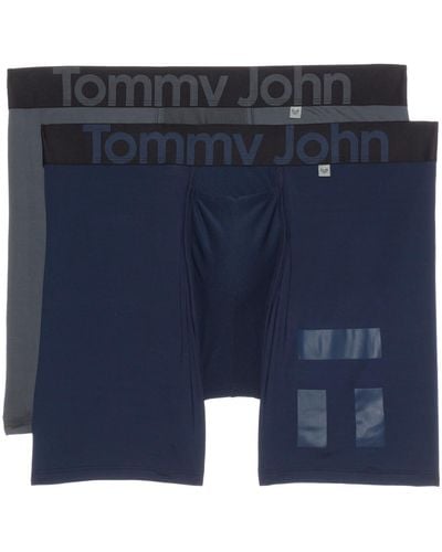 Tommy John 360 Sport Hammock Pouch 6 Boxer Brief 2-pack - Blue