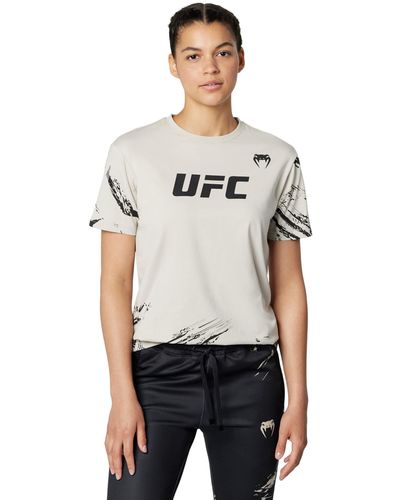 Venum Ufc Authentic Fight Week 2.0 Short Sleeve T-shirt - Gray