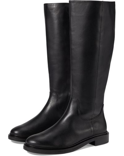 Madewell The Drumgold Boot In Extended Calf - Black