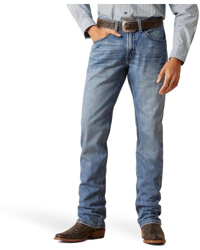 Ariat M4 Ward Straight Jeans In Baylor - Blue