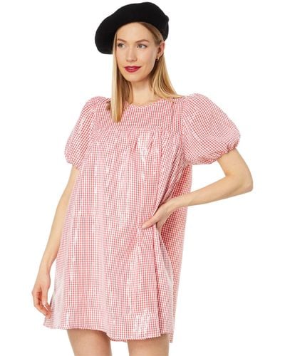 English Factory Cheeck Sequins Mini Dress - Pink