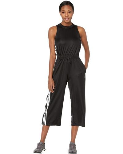 adidas Snap Romper (black/white) Women's Jumpsuit & Rompers One Piece