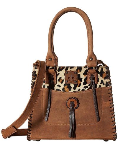 STS Ranchwear Chaps Purse (leopard/tornado Brown) Wallet Handbags