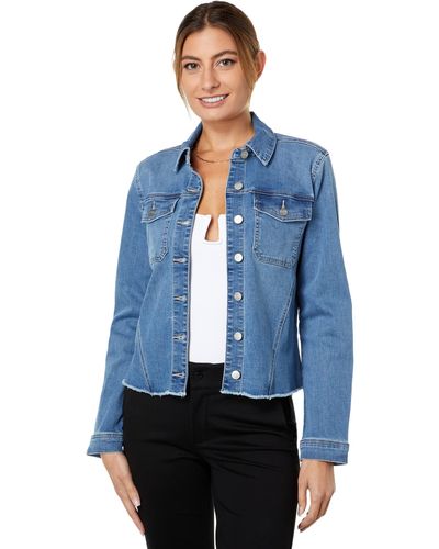 Blue NYDJ Jackets for Women | Lyst
