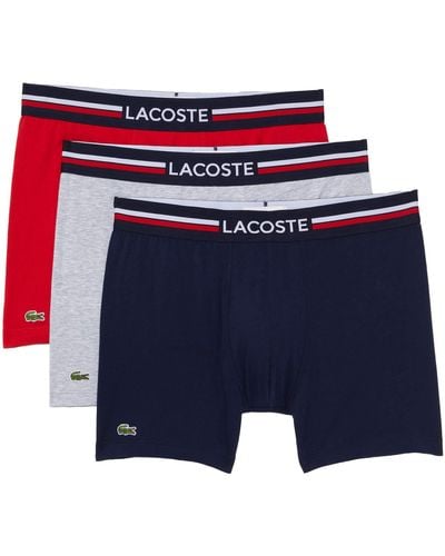Lacoste Boxer Briefs 3-pack French Flag Iconic Lifestyle - Blue