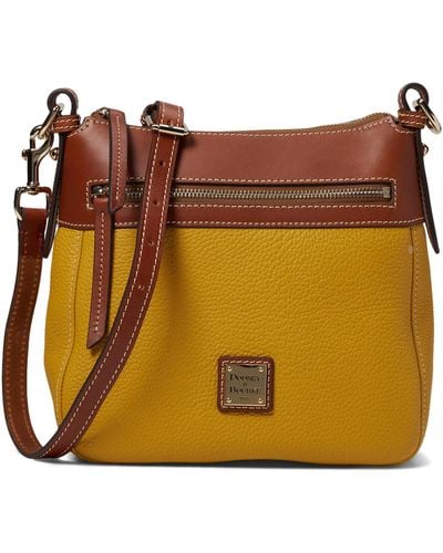 Dooney & Bourke Pebble Crossbody Key Item - Brown