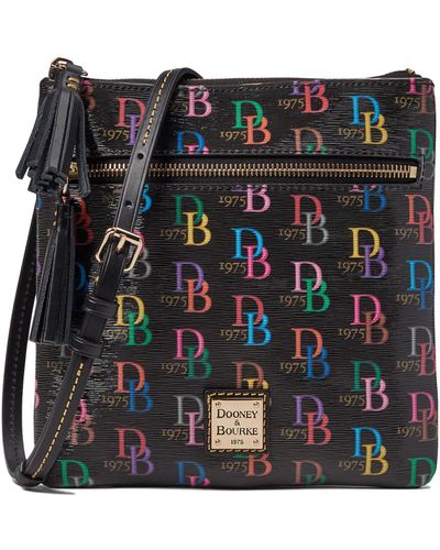 Shoulder Bags  Dooney & Bourke Womens Dillen Crossbody Satchel Black «  Authenticallyg