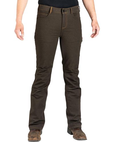 Brown Dovetail Workwear Pants, Slacks and Chinos for Women | Lyst