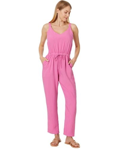 Splendid Dixie Jumpsuit - Pink