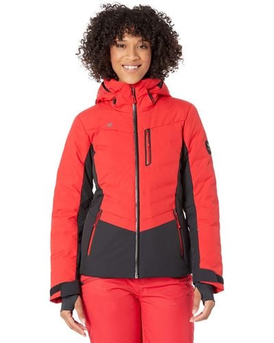 Red Obermeyer Jackets for Women | Lyst