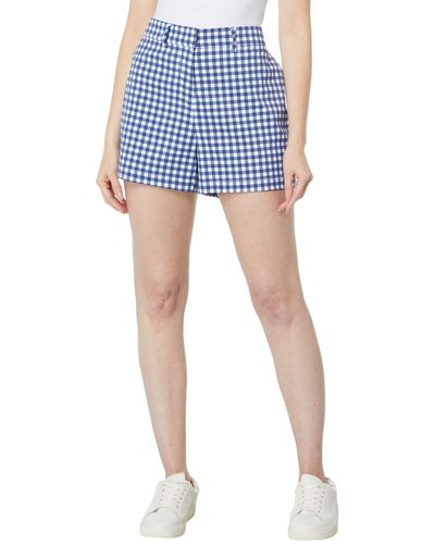 Southern Tide Inlet Gingham Performance Shorts - Blue