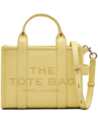 Marc Jacobs The Leather Small Tote Bag - Metallic