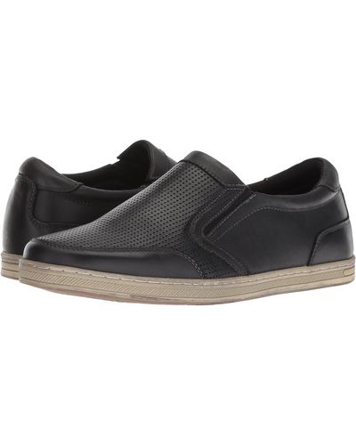 Propet Logan Medium/Wide/X-Wide Slip On Sneakers - Black