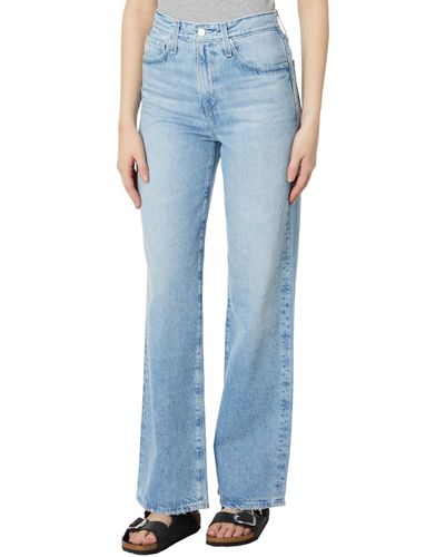AG Jeans Kora High Rise Relaxed Wide Leg In Recall - Blue