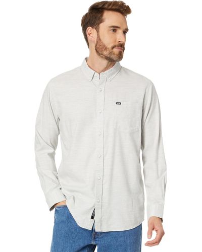 Rip Curl Ourtime Long Sleeve Woven - White