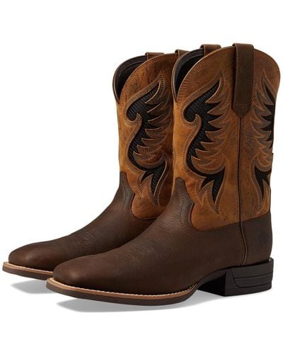 Ariat Cowpuncher Venttek Western Boots - Brown