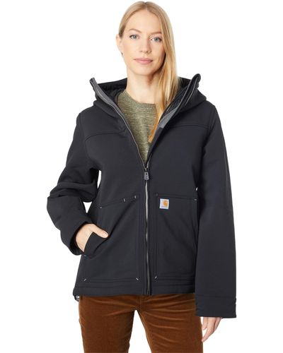 Carhartt Super Dux Relaxed Fit Sherpa Lined Jacket - Black