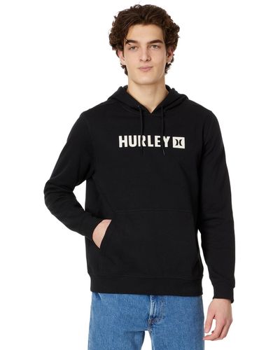 Hurley The Box Fleece Pullover Hoodie - Black