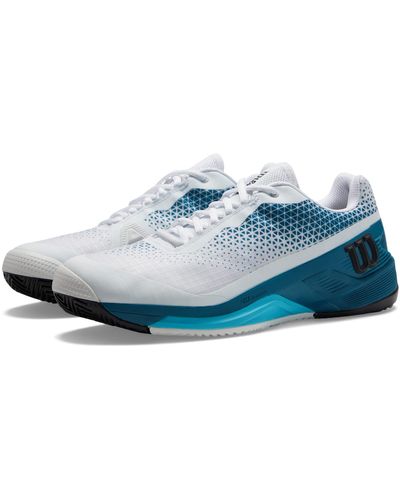 Wilson Rush Pro 4.0 Clay Tennis Shoes - Blue