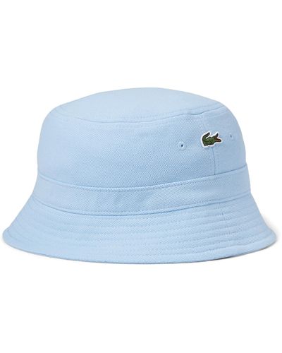 Lacoste Classic Pique Bucket Hat - Blue