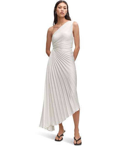 Mango Claudi Dress - White