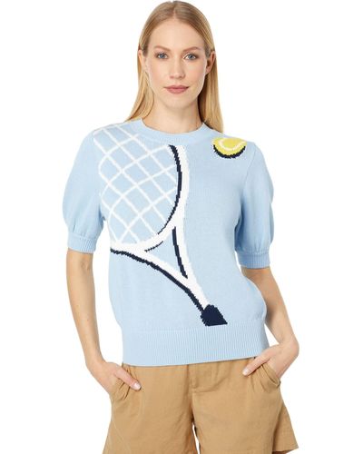 Kate Spade Game Set Match Sweater - Blue