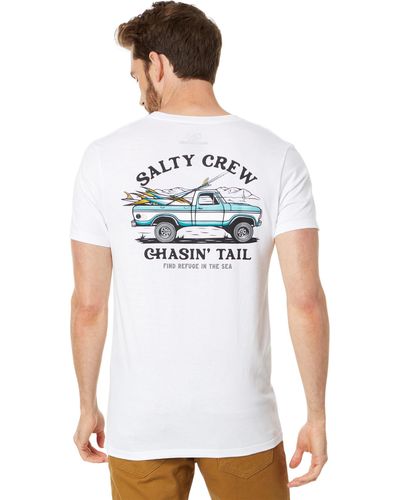 Salty Crew Off Road Premium Short Sleeve Tee - White