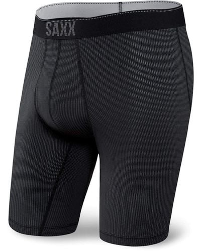 Saxx Underwear Co. Quest 2.0 Long Leg Fly - Blue