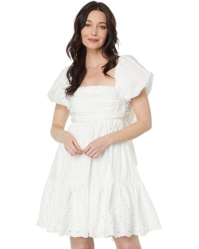 En Saison Juliet Mini Dress - White
