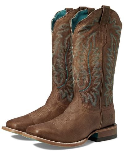 Ariat Frontier Tilly Western Boot - Brown