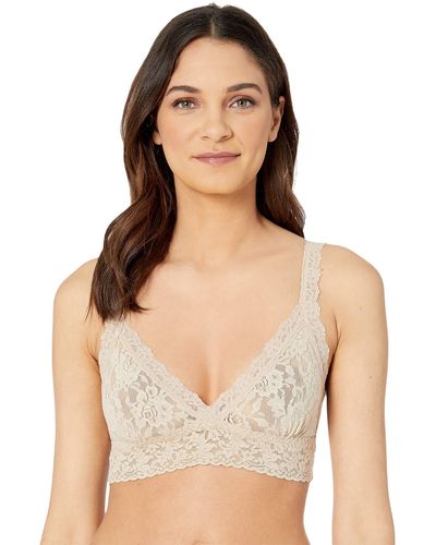 Hanky Panky Signature Lace Crossover Bralette 113 - Brown