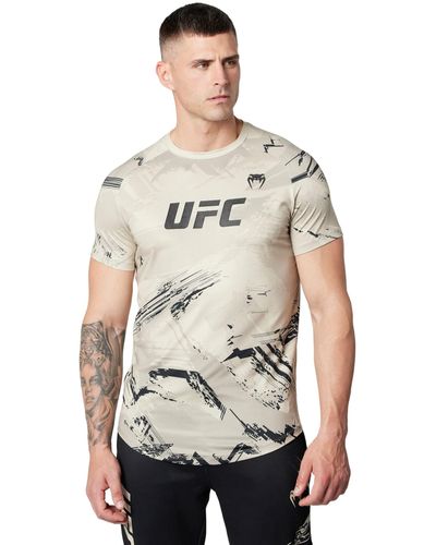 Venum Ufc Authentic Fight Week 2.0 Performance Short Sleeve T-shirt - Natural