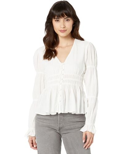 Faherty Colette Top - White