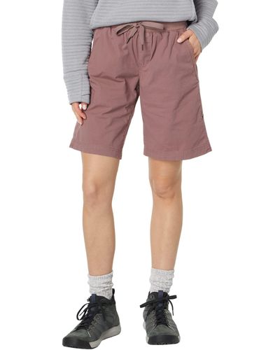 L.L. Bean Ripstop Pull-on Shorts - Red