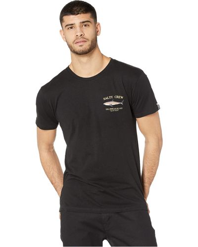 Salty Crew Bruce Short Sleeve Tee (black) T Shirt