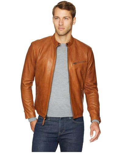Men's Polo Ralph Lauren Leather jackets from $595 | Lyst