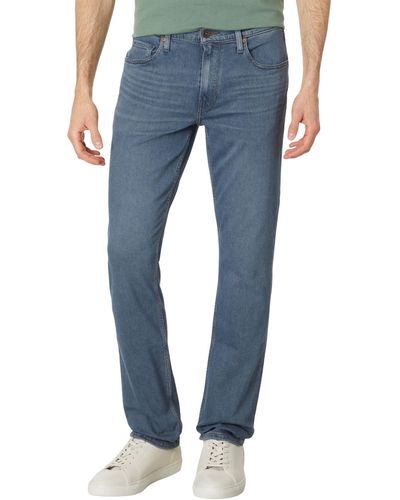 PAIGE Federal Transcend Slim Straight Fit Jeans In Dunn - Blue