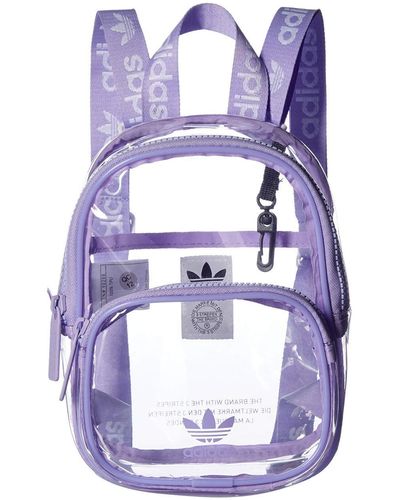 adidas Originals Originals Clear Mini Backpack - Purple