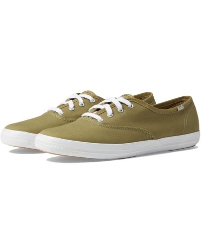 Keds Champion Canvas Lace Up - Green