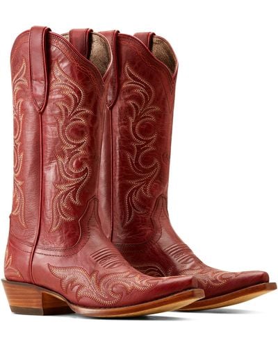 Ariat Hazen Western Boots - Red