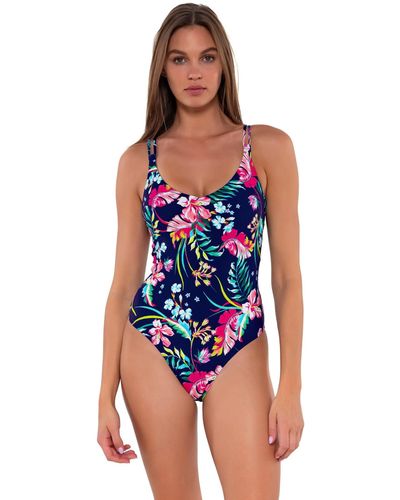 Sunsets Veronica One Piece - Blue