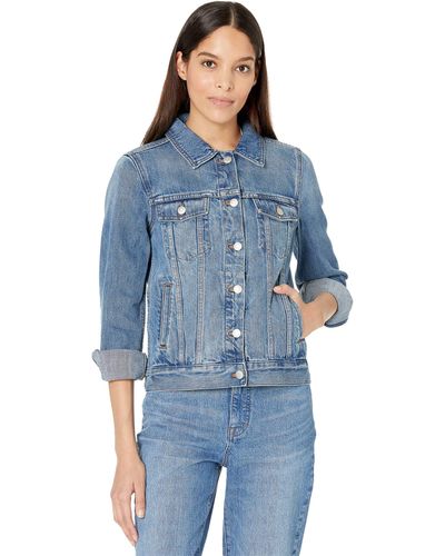 Madewell The Jean Jacket In Medford Wash - Blue
