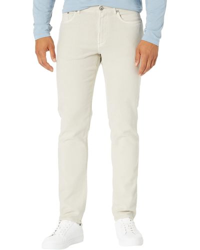 Faherty Stretch Terry Five-pocket - White