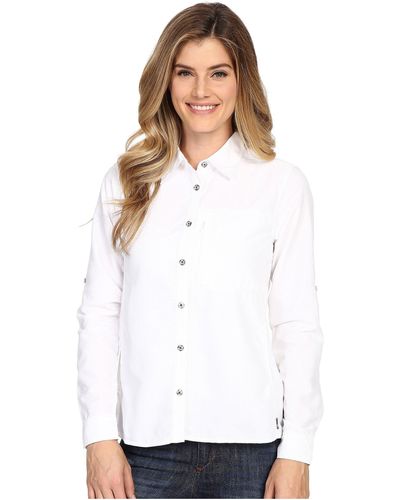 Mountain Hardwear Canyon Long Sleeve Shirt - White