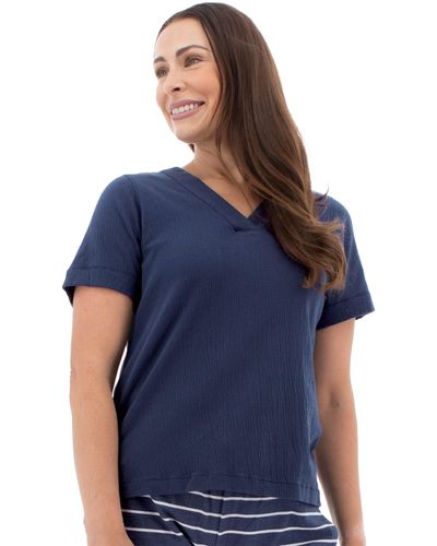 Aventura Clothing Nyla Top - Blue