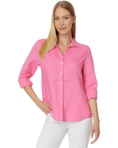 Tommy Bahama Ls Coastalina Shirt - Pink